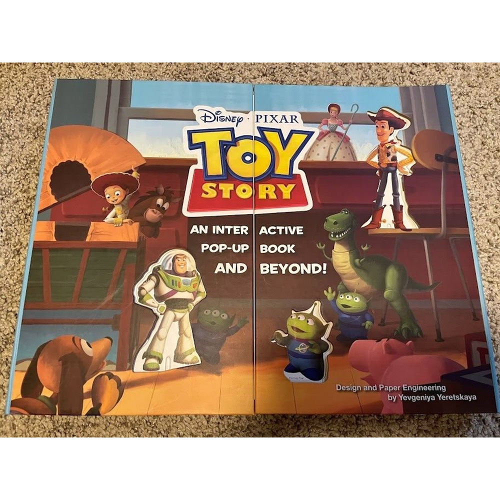 Toy Story : An Interactive Pop-Up Book and Beyond! RARE Disney Collectible NEW!